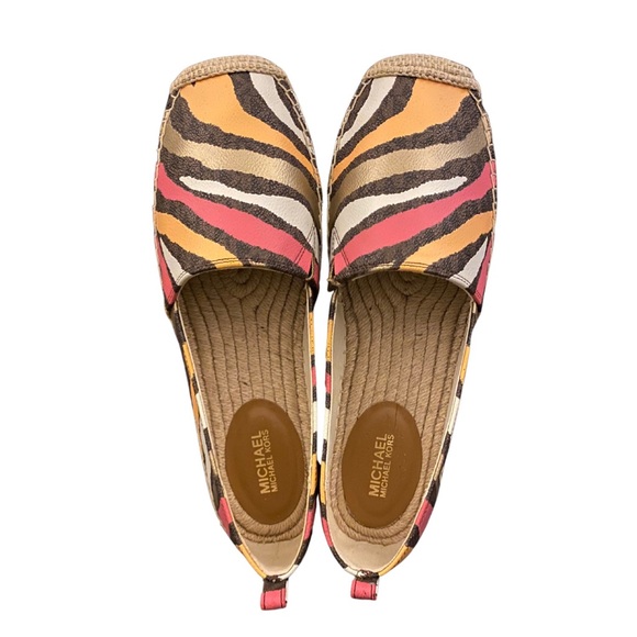 Michael Kors Shoes - New never worn MK Slip-On Espadrille flats!